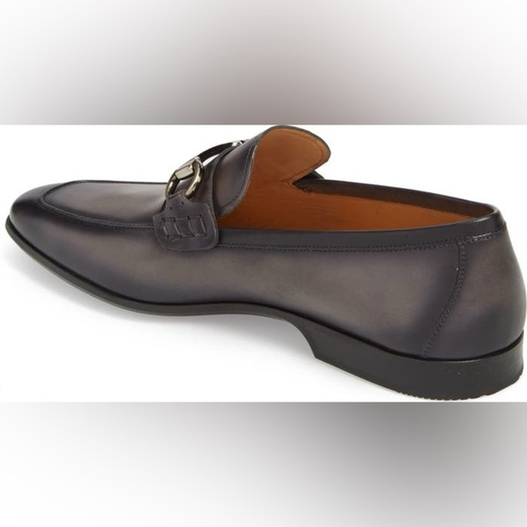 Rafa II Apron Toe Bit Loafer by
Magnanni (BLACK) - Picture 5 of 11